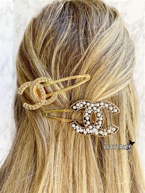 chanel replica hair clips